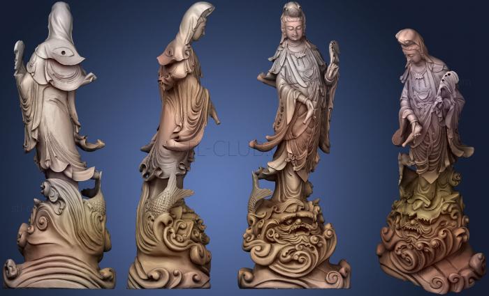 3D model Guanyin crossing (STL)